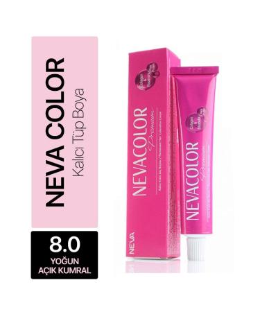 Neva Color Nevacolor Tube Hair Dye No: 8.0 Intense Light Blonde