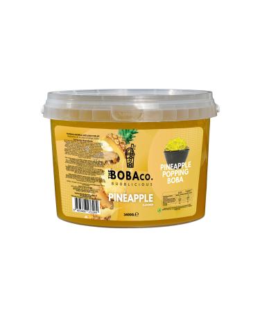 TheBobaCo. Bubblicious Bubble Tea Boba - Pineapple 3 4kg