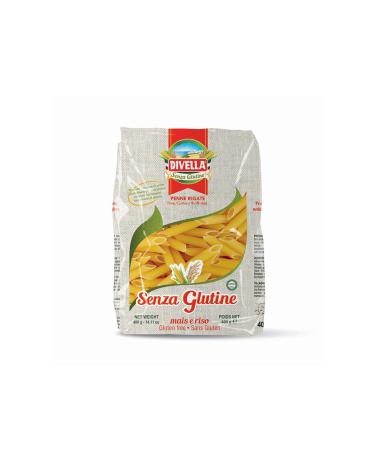 Divella D VELLA GLUTEN-FREE CUT PASTA 400 GR. (PENNE RIGATE)
