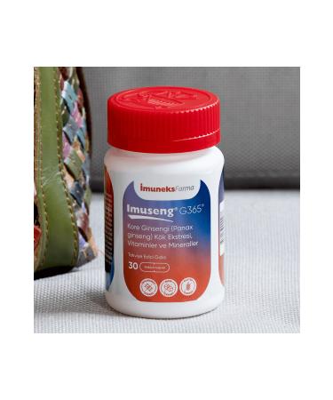 Imuneks Imuseng G365 30 Capsules