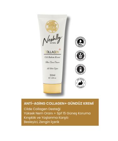 NESHLLY NATURAL Anti Aging Collagen Pluss Day Skin Care Cream (50ML)