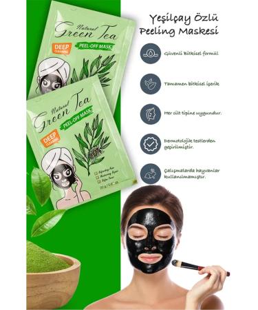 qualityworld 3 Pieces Blackhead Mask Series 20 Gram Natural Green Tea Cure Spreadable Face Mask - Buy Online on GoSupps.com