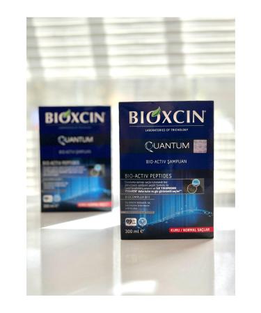 Bioxcin Quantum Shampoo for Normal and Dry Hair 300 ml x 2 Pieces