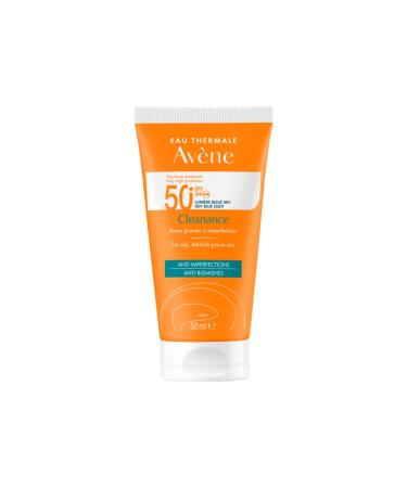 Avene Cleanance SPF 50+ Sunscreen for Oily and Acne Prone Skin 50 ml -GEM4DF5/D5233V2