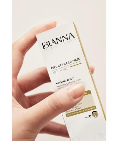 Bianna Mask Anti-Aging Anti-Aging Peel-Off Mask Ginseng Mask Anti-Blackhead - 100 ML - Buy Online on GoSupps.com