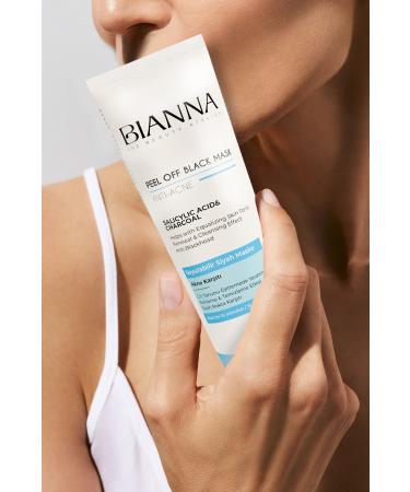 Bianna Mask Anti-Acne Salicylic Acid Peel-Off Mask Anti-Blackhead Skin Equalizer-100ML - Buy Online on GoSupps.com