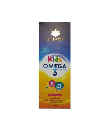 ALFTAM N Alftamin Kids Orange Omega 3 Fish Oil Syrup 150 Ml