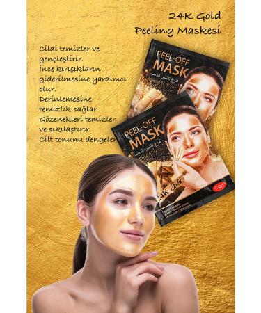 qualityworld 5 Pieces 24k Witch Hazel Oil Gold Blackhead Mask 20 grams Peelable Face Mask Xlm694 - Buy Online on GoSupps.com