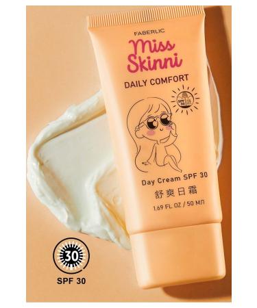 Faberlic Day Cream SPF 30 Daily Comfort Miss Skinni*1373 - Buy Online on GoSupps.com