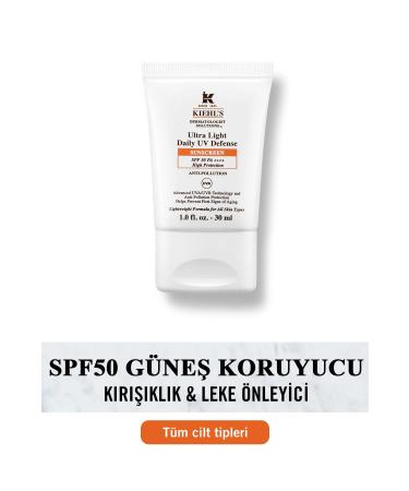 Kiehl's ULTRA LIGHT DAILY UV PROTECTIVE SUN CREAM - SPF50 30 ML KEYON2042