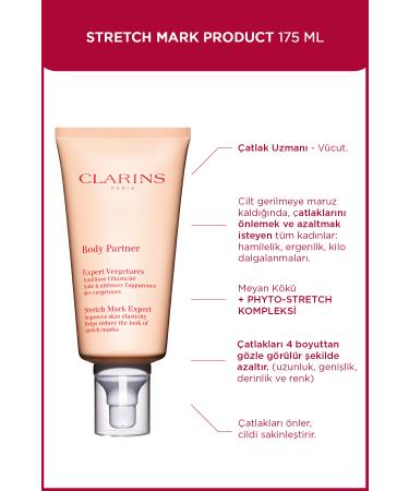 Clarins Body Partner Stretch Mark Expert 175 ml Stretch Mark Cream