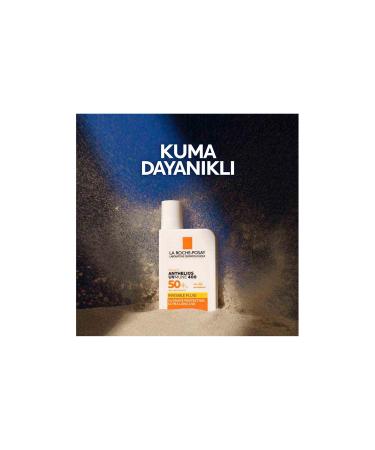 La Roche Posay Anthelios Uvmune400 Invisible Fluid Spf50 Face Sun Cream for All Skin Types 50 ml - Buy Online on GoSupps.com