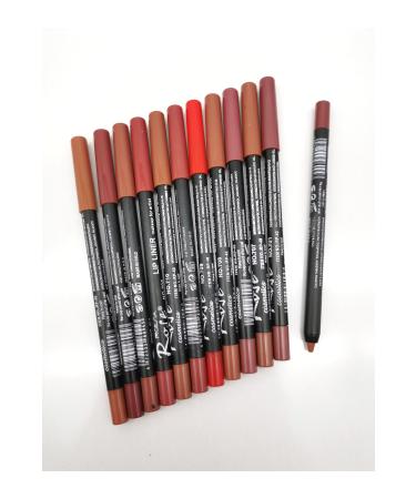 Cosha Beauty Rose Ultra Oily New Model 12-Piece Lip Pencil Set - Buy Online on GoSupps.com
