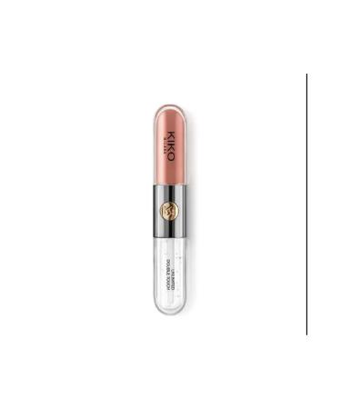 KIKO Unlimited Double Touch - Long-Lasting Intense and Shiny Finish Shiny Lipstick 6ml - Buy Online on GoSupps.com