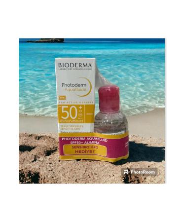 Bioderma Photoderm Aquafluid SPF50 & Sensibio H2O 100 ML Code - Buy Online on GoSupps.com