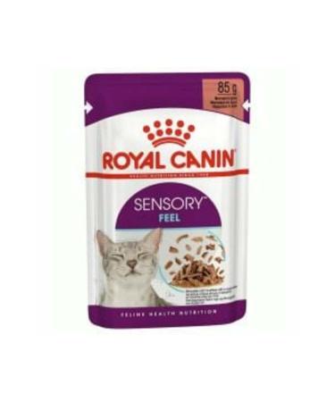 Royal Canin Sensory Feel Gravy Pouch Cat Wet Food 85 gr x 12 pieces ( 1 PIECE )