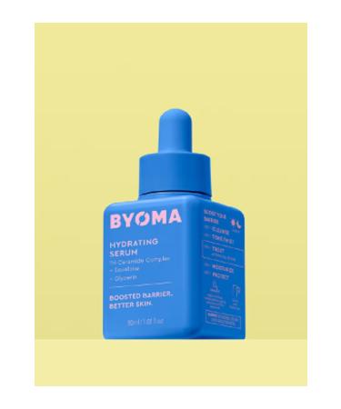 BYOMA HYDRATING MOISTURIZING AND REPAIRING SERUM 30 ML - Buy Online on GoSupps.com