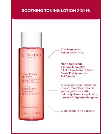 Clarins Soothing Toning Lotion 200ml Cleansing Lotion