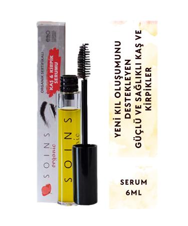 Soins Organic Soins Nourishing Eyebrow and Eyelash Care Serum Supporting Hair Formation