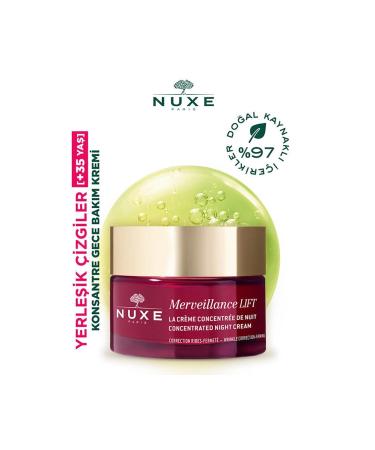 Nuxe Merveillance Lift Concentrated Night Cream Firming Night Care Cream (50ml)