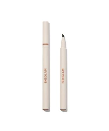 SHEGLAM Feather Better Liquid Eyebrow Pencil-Medium Brown - Buy Online on GoSupps.com