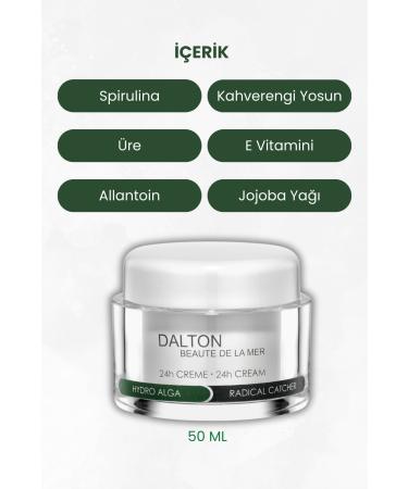 DALTON MARINE COSMETICS Seaweed Extract Detox Effective Intensive Moisturizing Cream for Young Skin - Buy Online on GoSupps.com