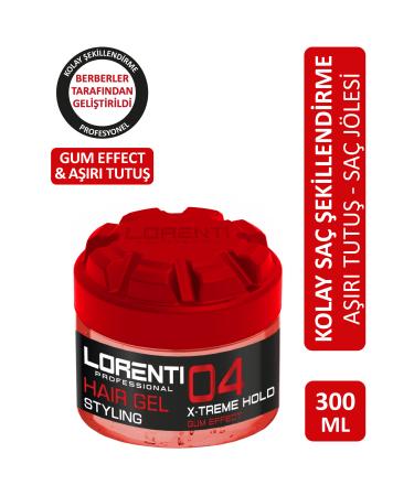 LORENT Gum Effect Extreme Hold Gel 04 - 300 ml