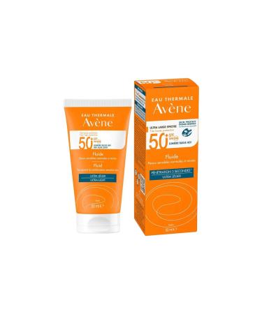 Avene Fluide Spf 50 Sunscreen for Normal or Combination Skin 50 ml