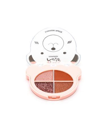 Roesia Rose Cosmetics Rose Bear 4-Pack Eyeshadow