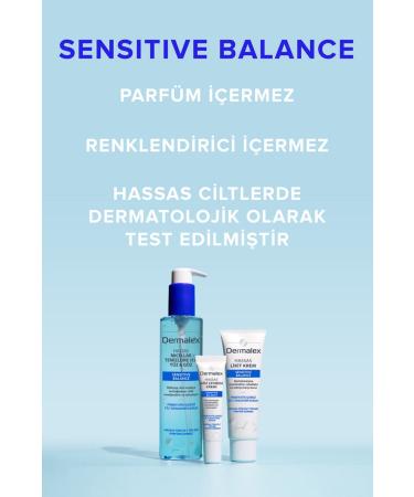 dermalex SENSITIVE BALANCE SENSITIVE SKIN BRIGHTENING FACE AND EYE CLEANSING GEL 200 ML - Buy Online on GoSupps.com