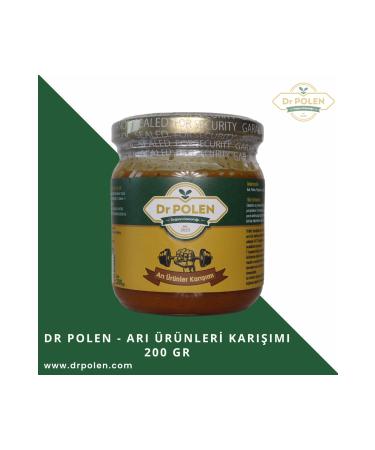 Dr Pollen Bee Products Mix 200 Gr (honey pollen propolis bee bread)
