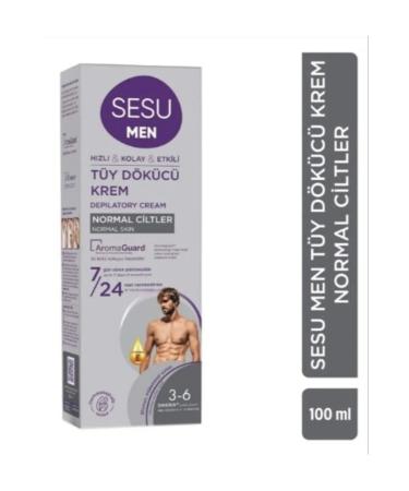 Sesu MEN hair removal cream 100 ml NORMAL skin