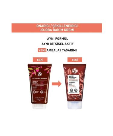 Yves Rocher Jojoba Care Cream - Repairing / Styling / Baume Botanique 150ml - Buy Online on GoSupps.com