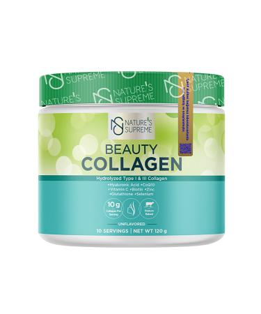 Natures Supreme Beauty Collagen Powder 120 gr Unflavored
