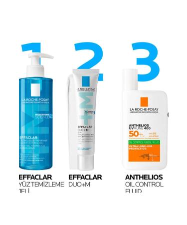 La Roche Posay Effaclar Duo+M Face Care Cream for Oily Acne/Pimple Prone Skin 40ml - Buy Online on GoSupps.com