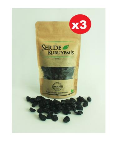 Serde Dried Nuts Black Grapes 3x150g