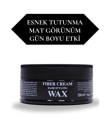 WALLS Fiber Cream Natural and Shiny Appearance Wax/Hair Styling 150ML