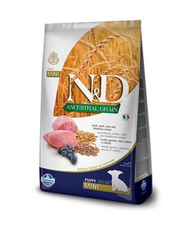 N & D Low Grain Lamb Small Breed Puppy Food 7 Kg