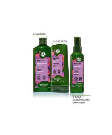 Yves Rocher Curl Defining Care Cream - Curly and Wavy Hair / Organic Flax and Agave 150 ml - Buy Online on GoSupps.com