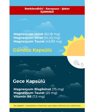 ORFARMA Magnesium Day&Night 60 Tablets - Buy Online on GoSupps.com