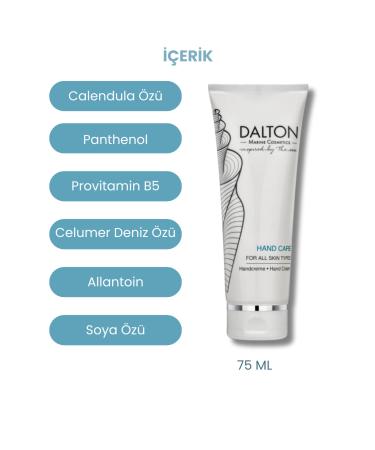 DALTON MARINE COSMETICS Repairing Smoothing and Softening Hand Care Hand Cream for All Skin Types - Buy Online on GoSupps.com