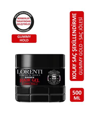 LORENT Gummy Hold Jelly Extra Strong Hold - 500 ml