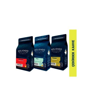 Moliendo South American Coffees Advantage Pack (COFFEE BEANS) 3x250 G