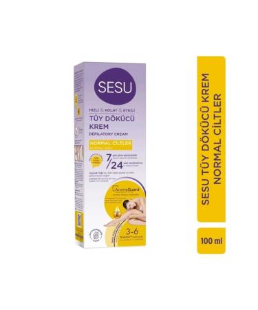 Sesu hair removal cream for normal skin 100 ml
