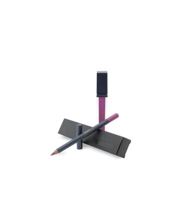 Aden Liquid Lipstick + Lipliner Pencil Set (10 Cerise)