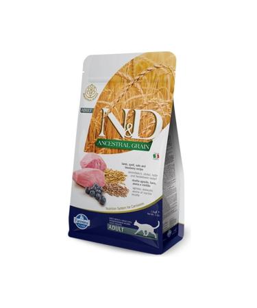 N & D Low Grain Lamb Adult Cat Food 5 Kg