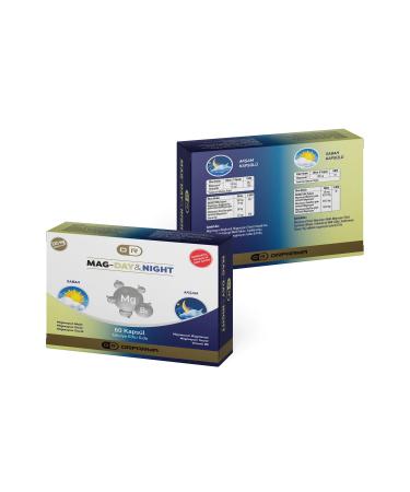 ORFARMA Magnesium Day&Night 60 Tablets - Buy Online on GoSupps.com