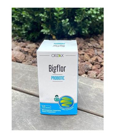 Orzax BIGFLOR PROBIOTIC 10 CAPSULES