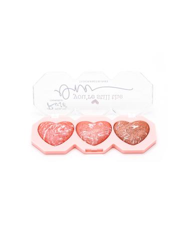 Roesia Rose Cosmetics Rose 3 Colors Baked Blusher 3 Terracotta Blush