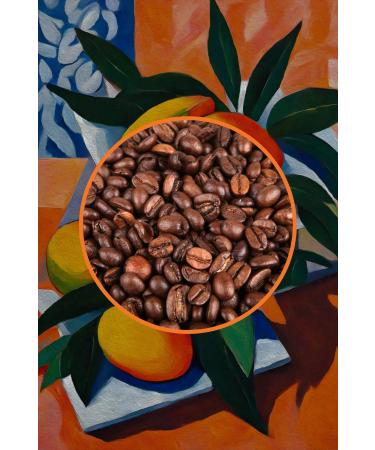 Mim and More Mango Coffee Mango Flavored Coffee Beans 200 Gr - Buy Online on GoSupps.com